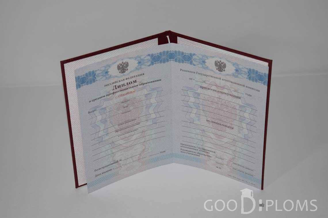 Диплом Техникума с Отличием в период c 2011 по 2013 год - Житомир